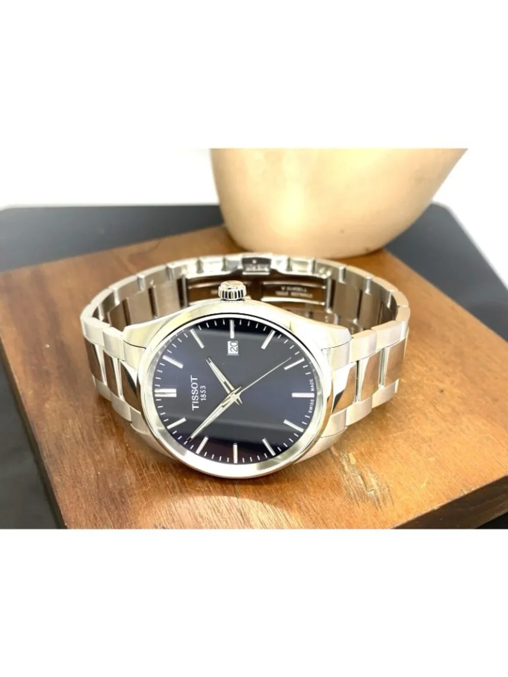 Tissot PR 100 Men's Watch Swiss Quartz Blue Dial 40mm Steel T1504101104100